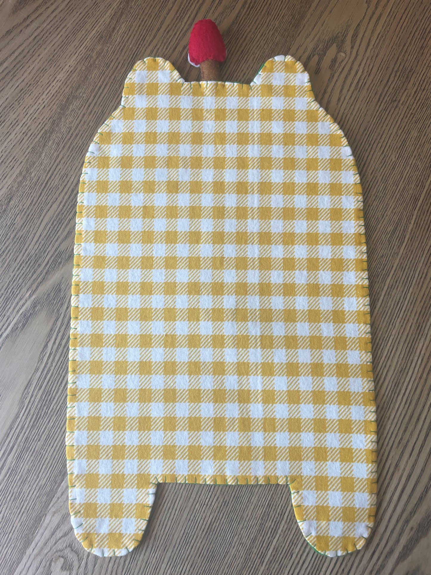 Bright Green Frog Felt Pin Banners