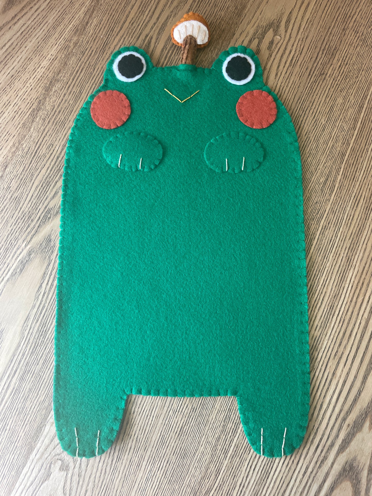 Green Frog Felt Pin Banners