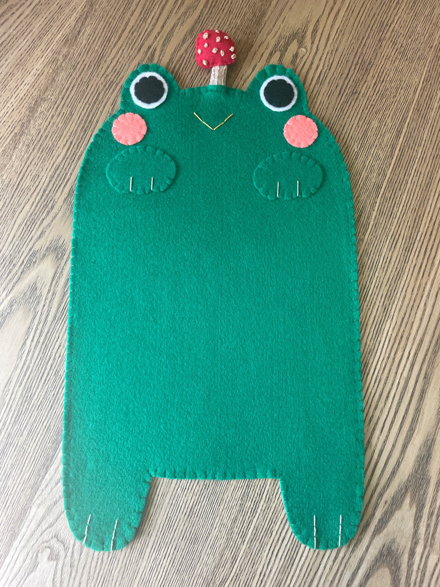 Green Frog Felt Pin Banners
