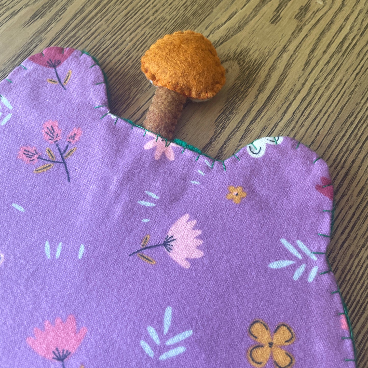 Green Frog Felt Pin Banners