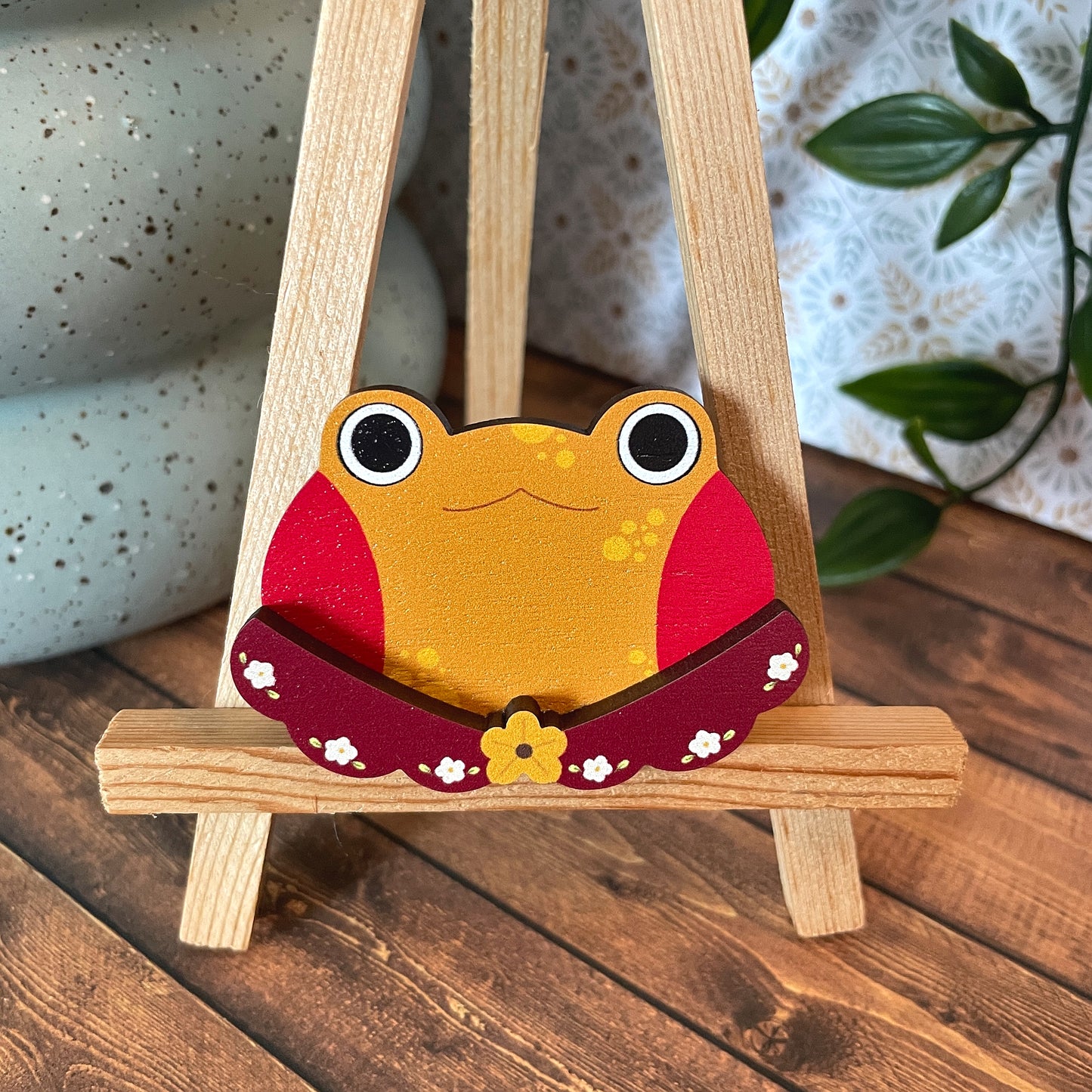 (Collars) Frog Dress-up Friends Magnets