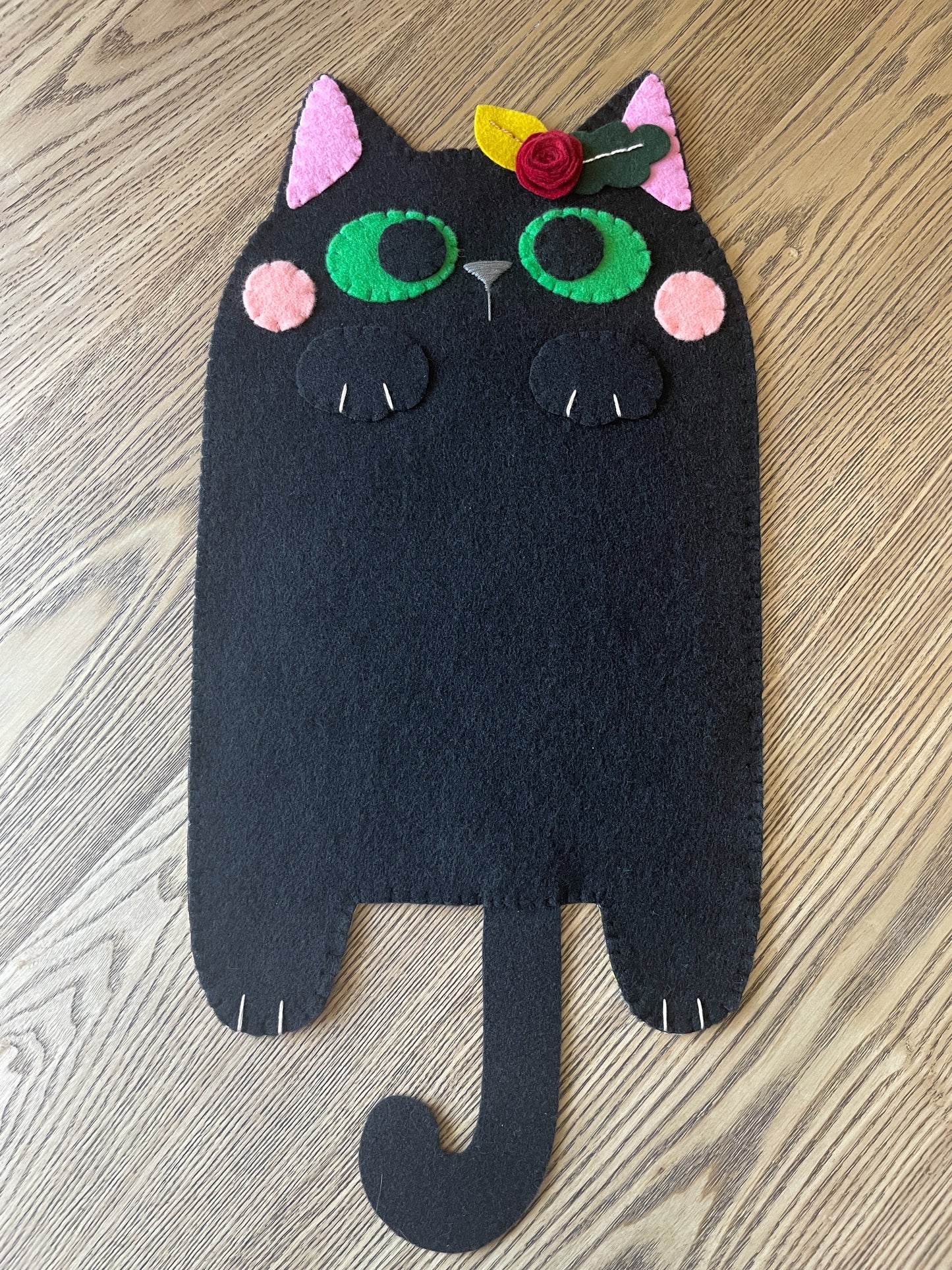Black Cat Felt Pin Banners