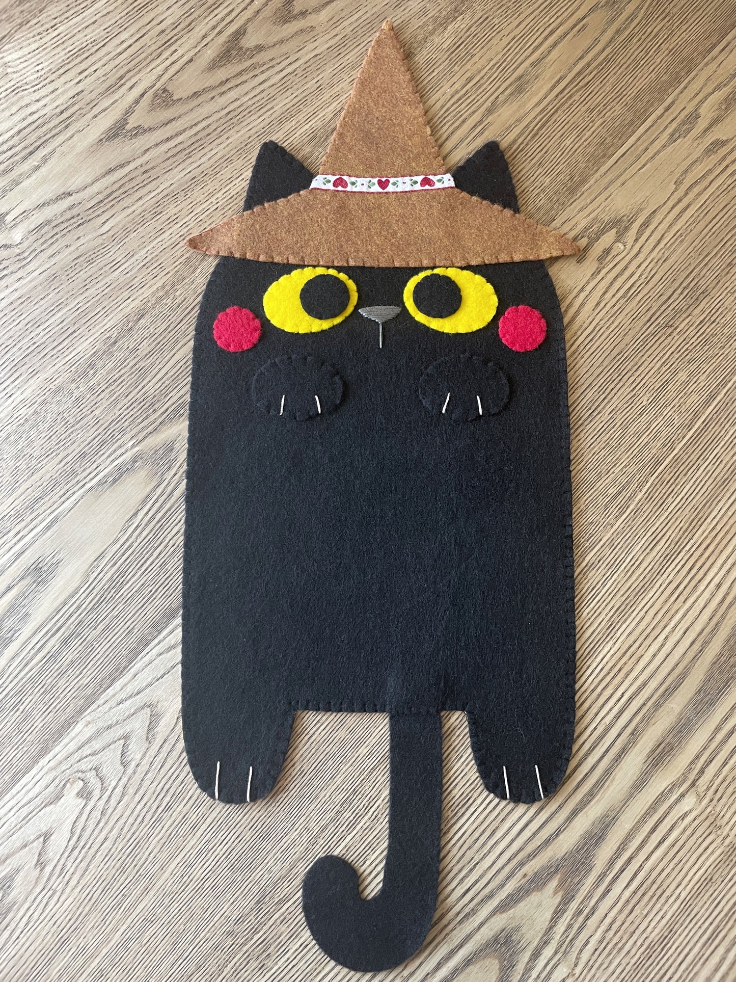 Black Cat Felt Pin Banners
