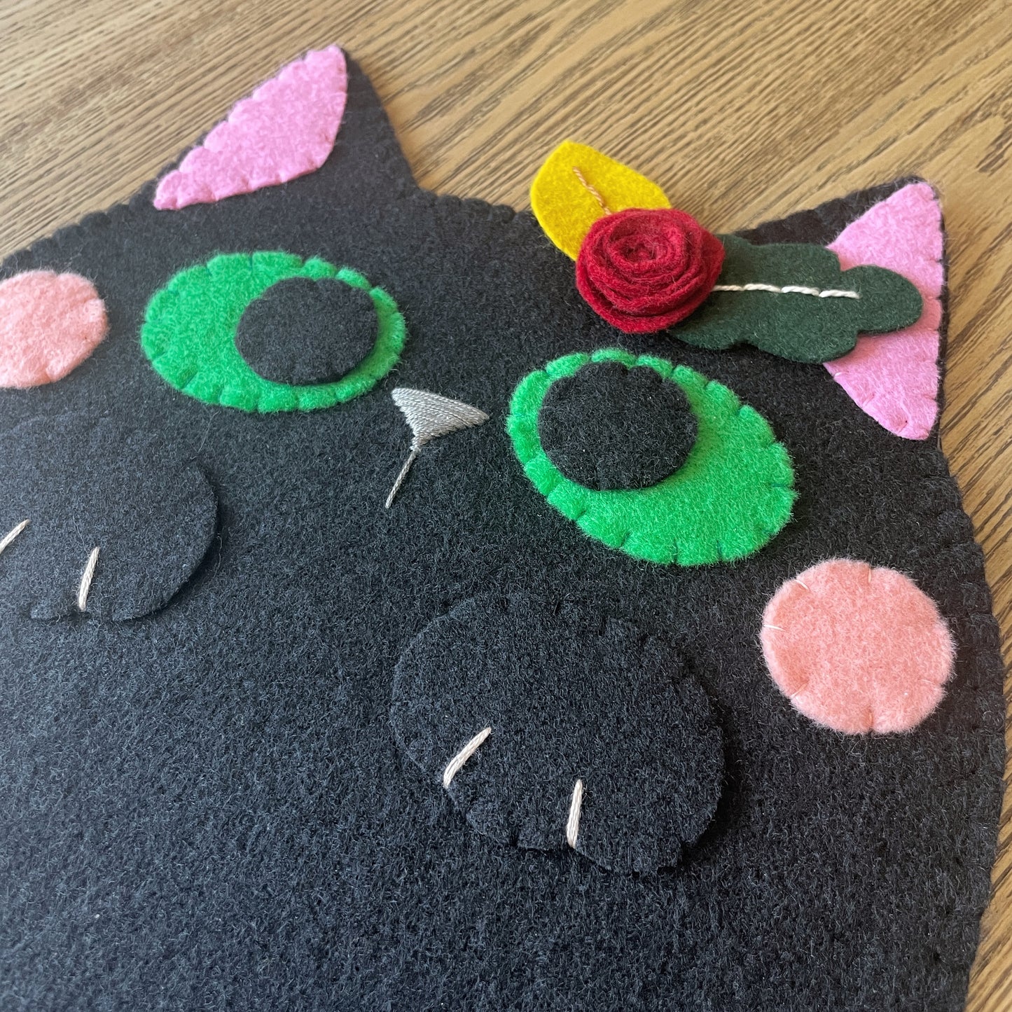 Black Cat Felt Pin Banners