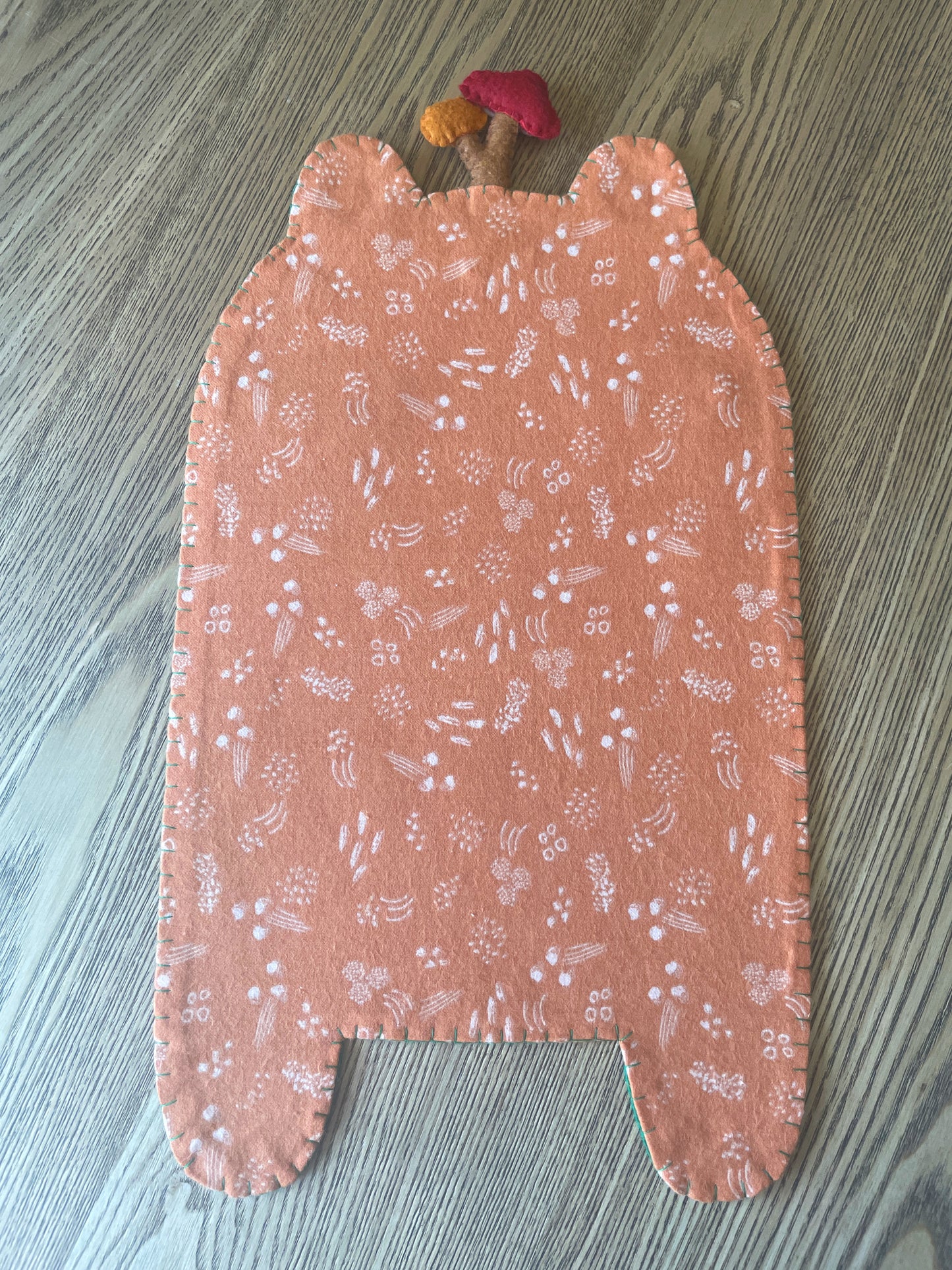 Green Frog Felt Pin Banners