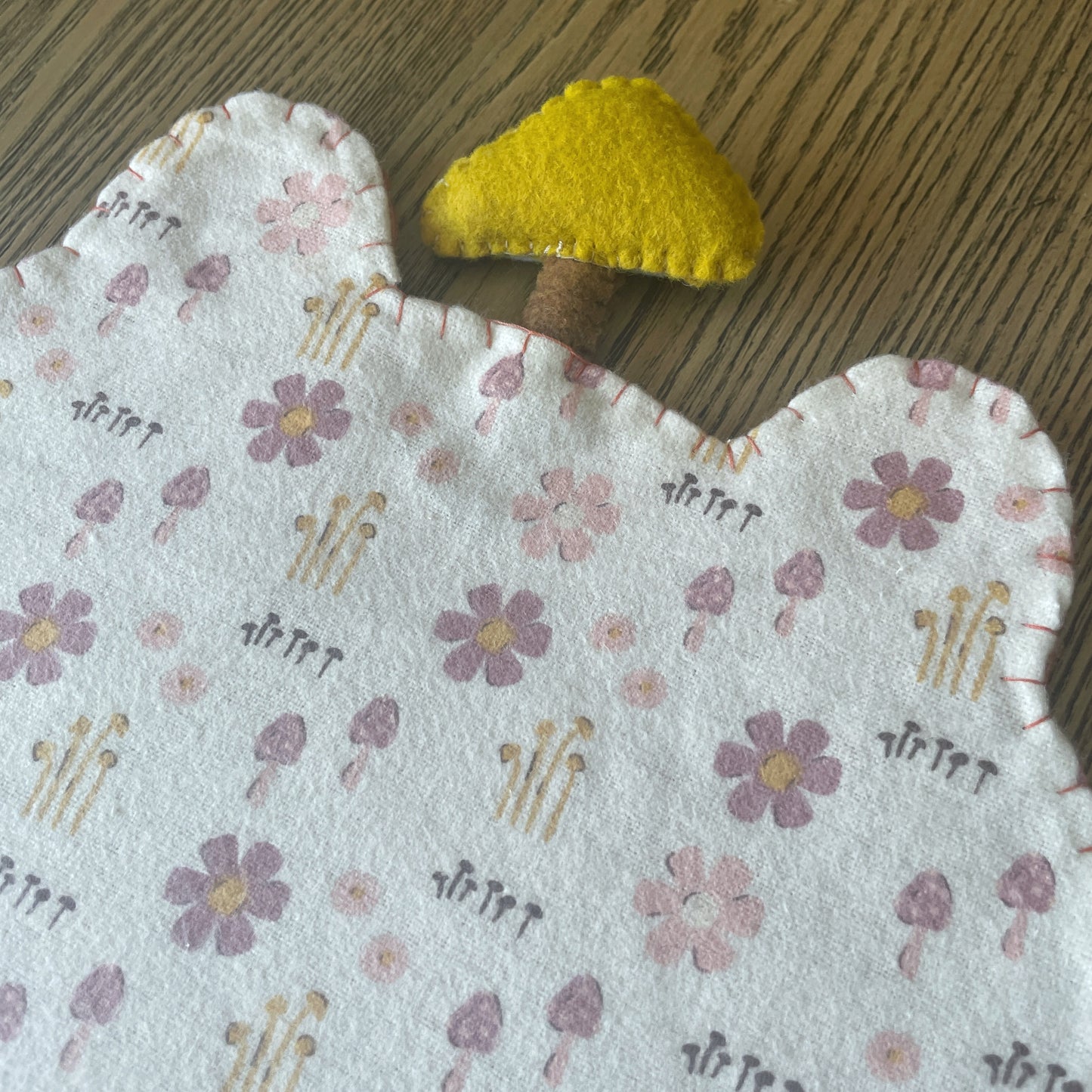 Pumpkin Orange Frog Felt Pin Banners