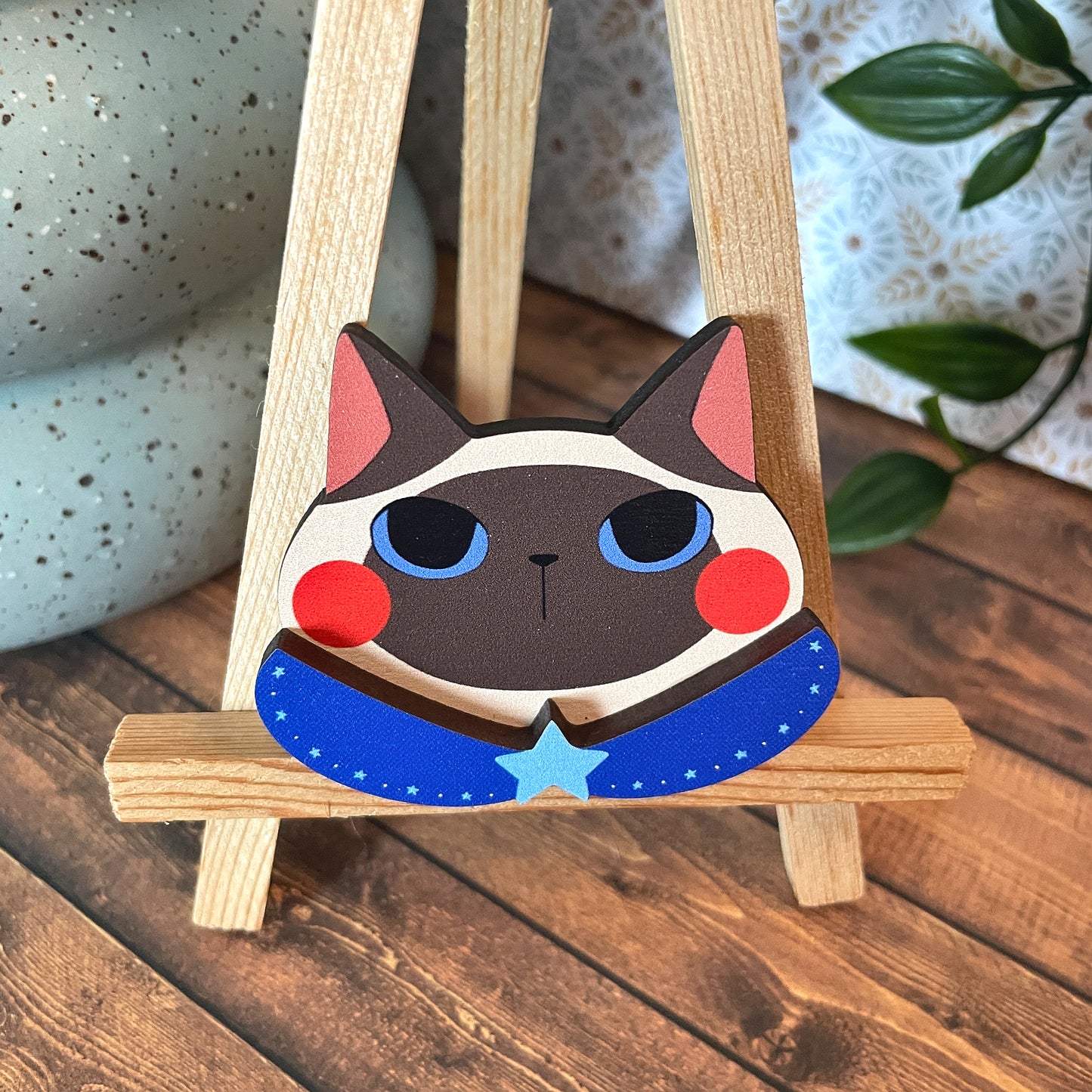 (Collars) Cat Dress-up Friends Pins or Magnets