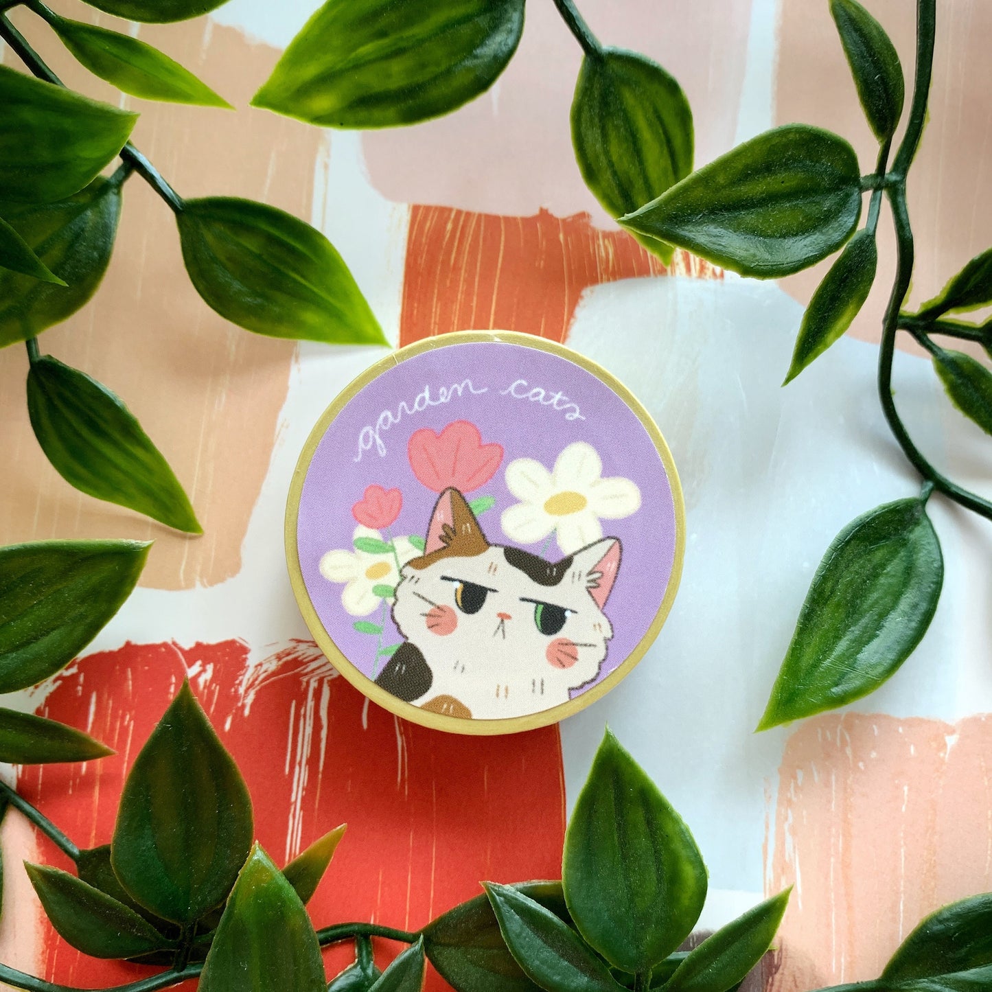 Garden Cats Washi Tape