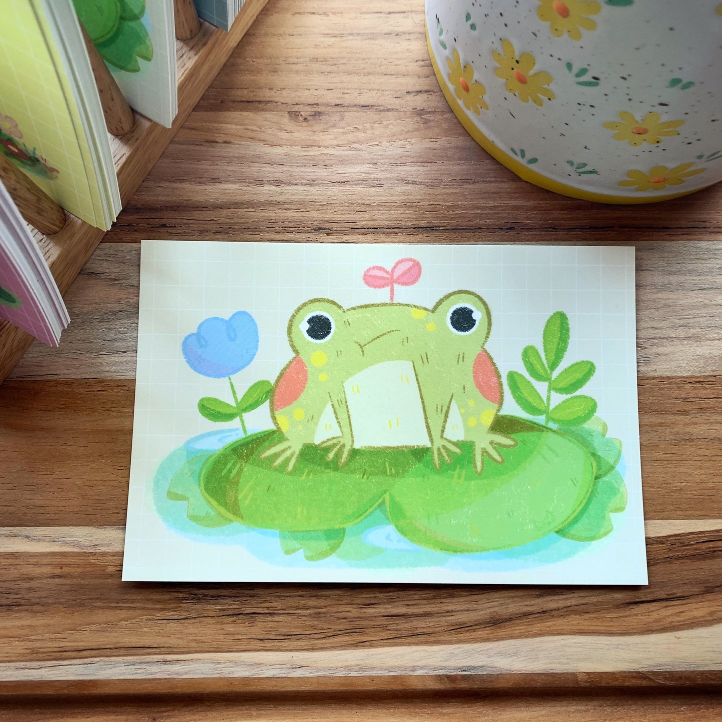 Frog Soft Touch Postcards