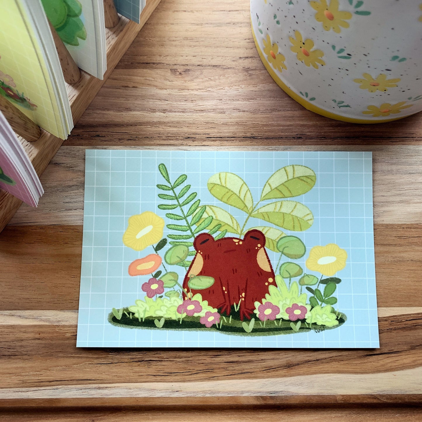 Frog Soft Touch Postcards