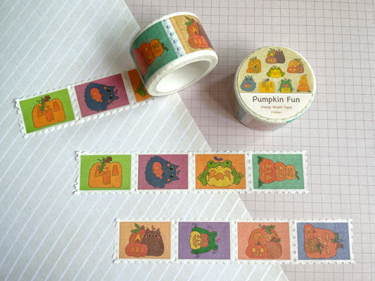 Pumpkin Fun Stamp Washi Tape